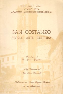 San Costanzo storia arte cultura, Dott. Paolo Vitali